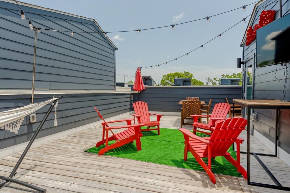 Carrie Underwood'S East Side Rooftop Game Room Nashville Exterior photo